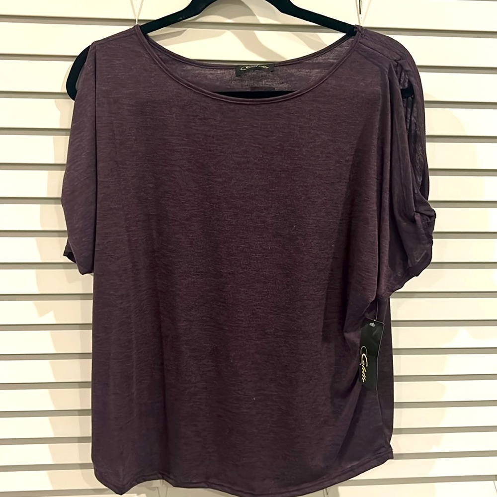 Purple shirt new with tags